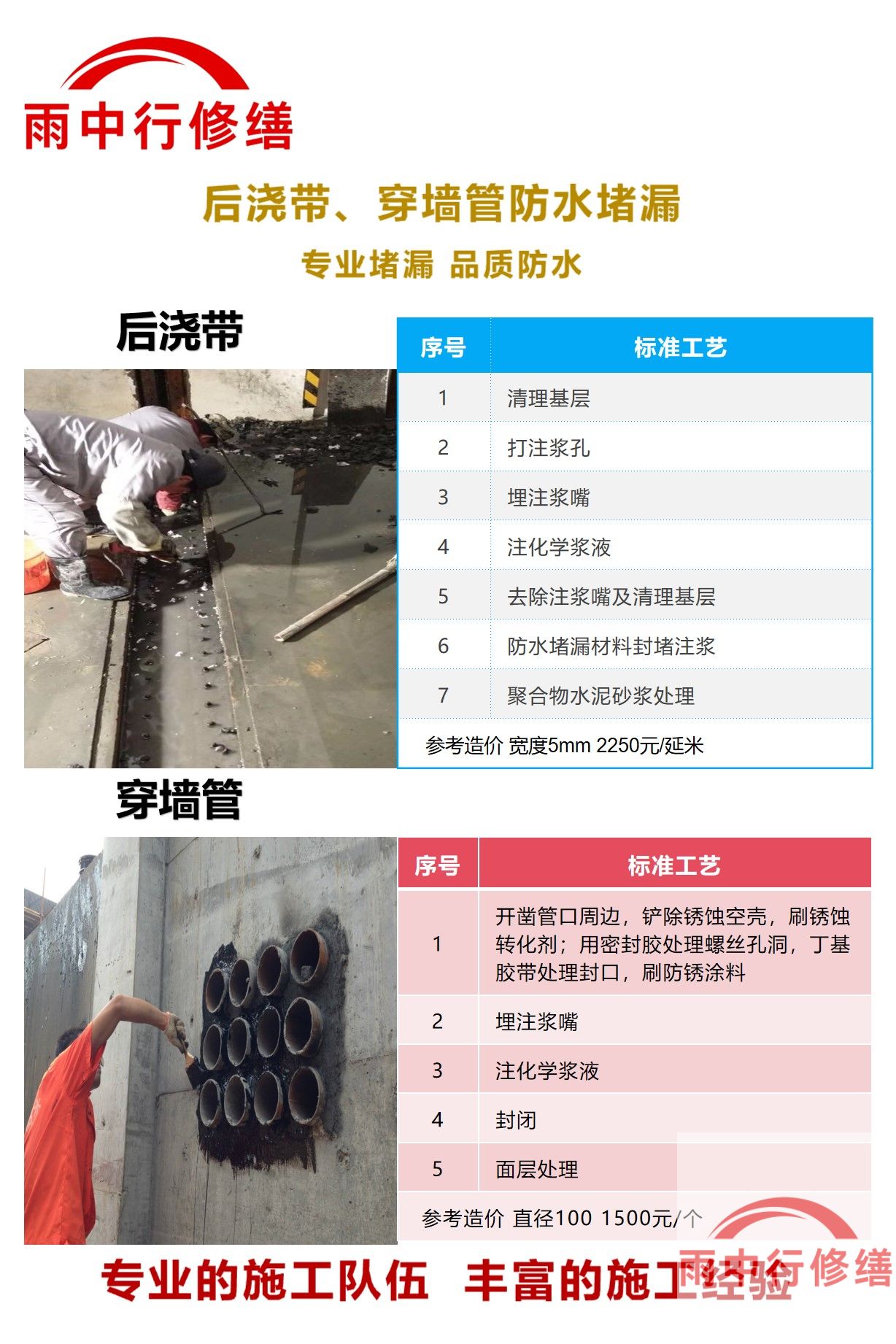 株洲隧道堵漏加固